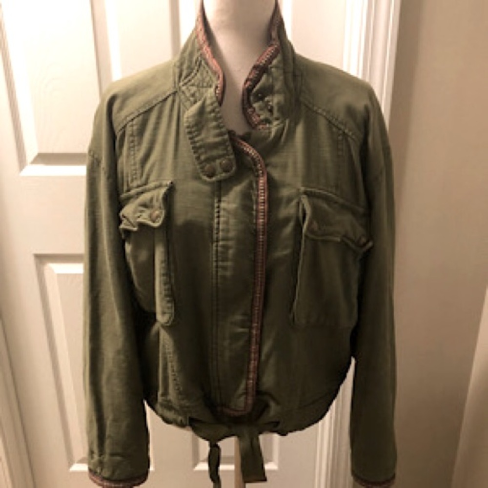 “NEW” Free People Flight Line Combat Jacket - Picture 4 of 6